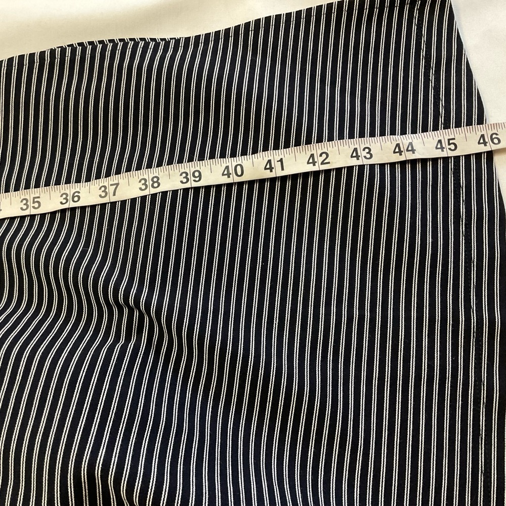 Club Monaco Striped Tie Waist Midi Dress Size S/P - Picture 9 of 11